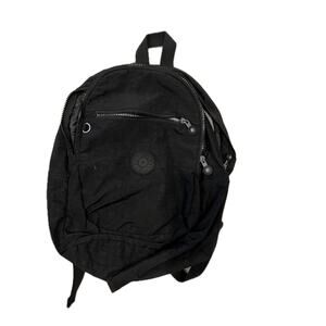 Kipling Black Clothe Like Backpack